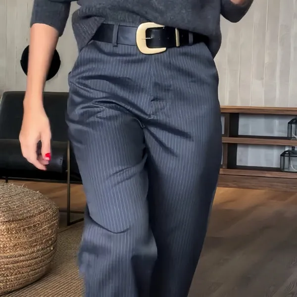Dallas | STRIPED SUIT PANTS