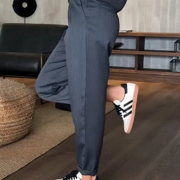 Dallas | STRIPED SUIT PANTS