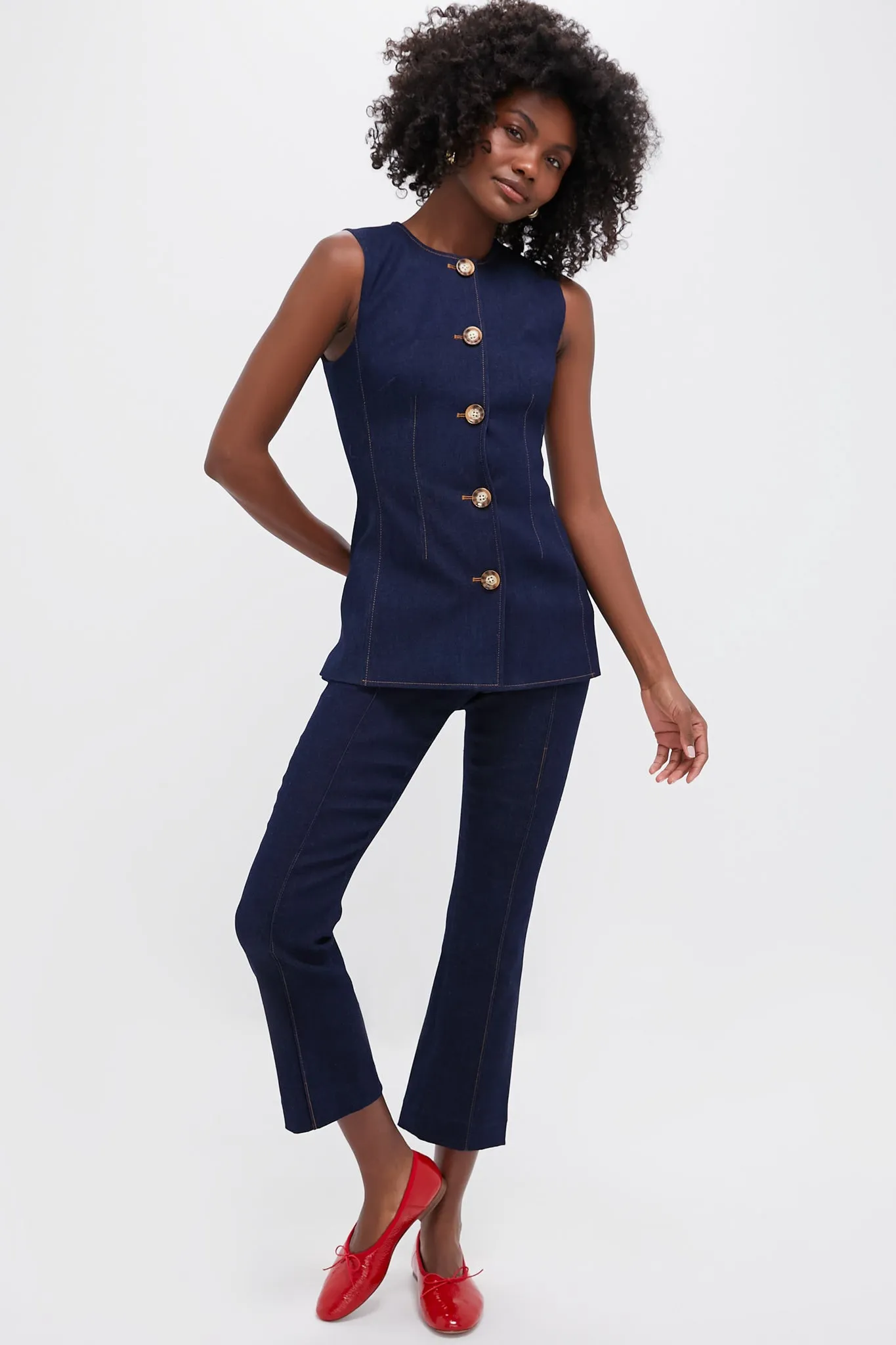 Dark Oxford Jessup Vest
