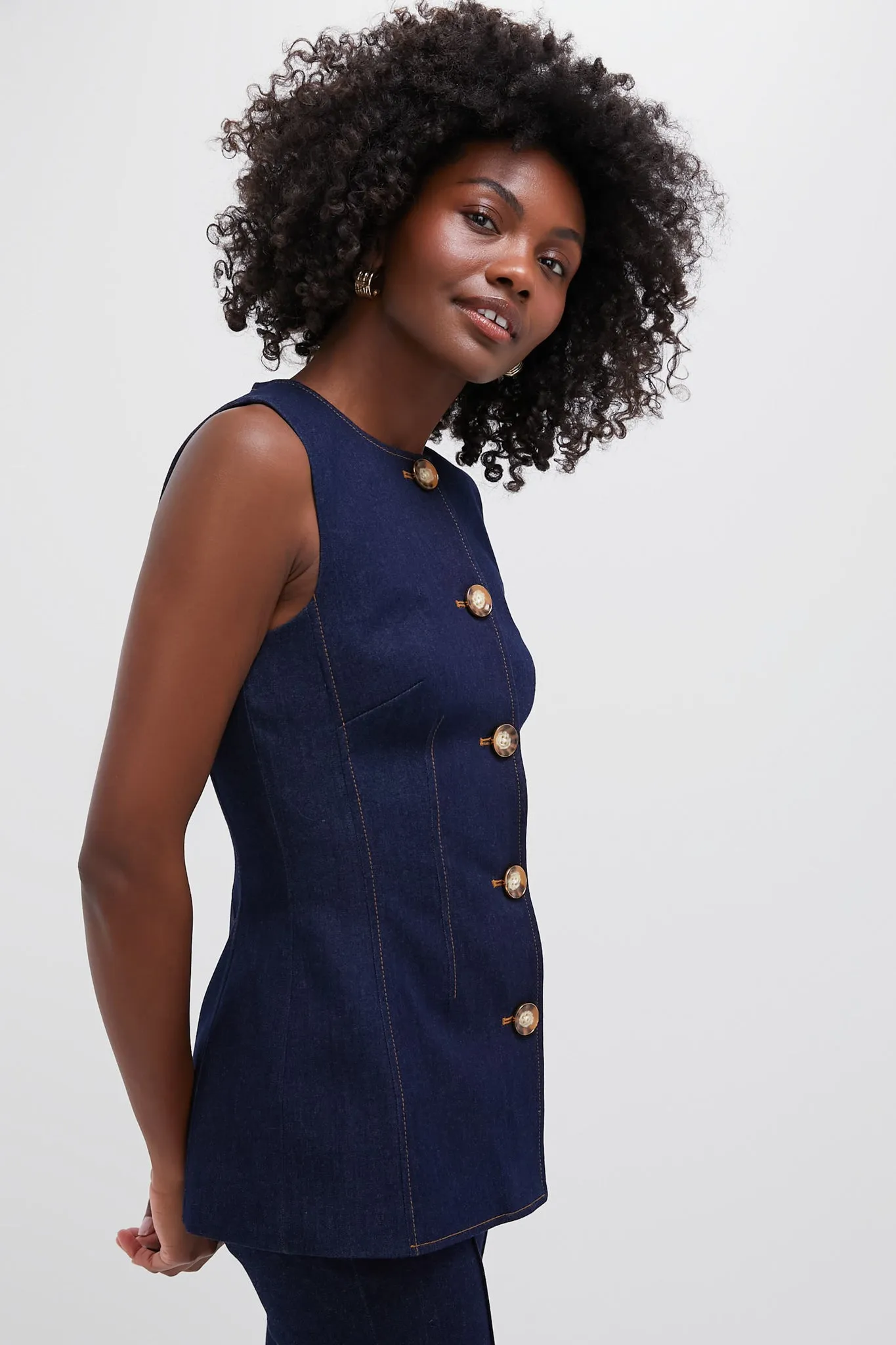Dark Oxford Jessup Vest