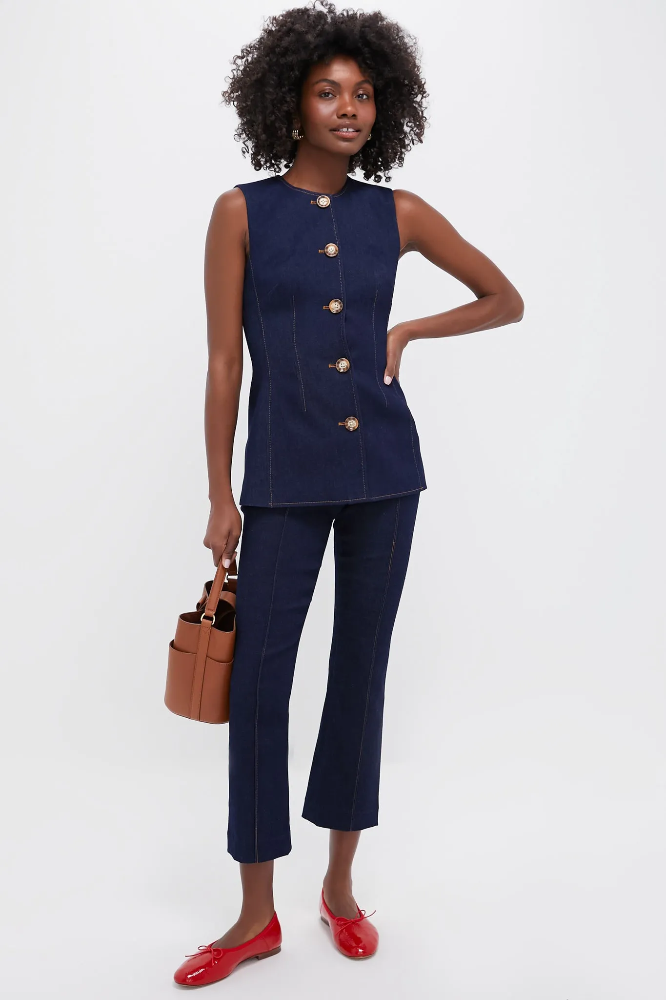 Dark Oxford Jessup Vest