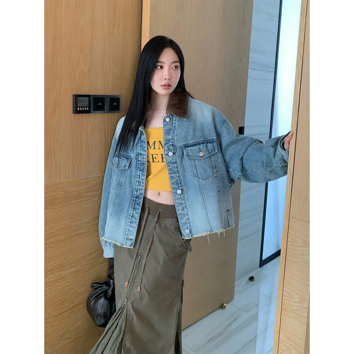 Denim Parker Jacket