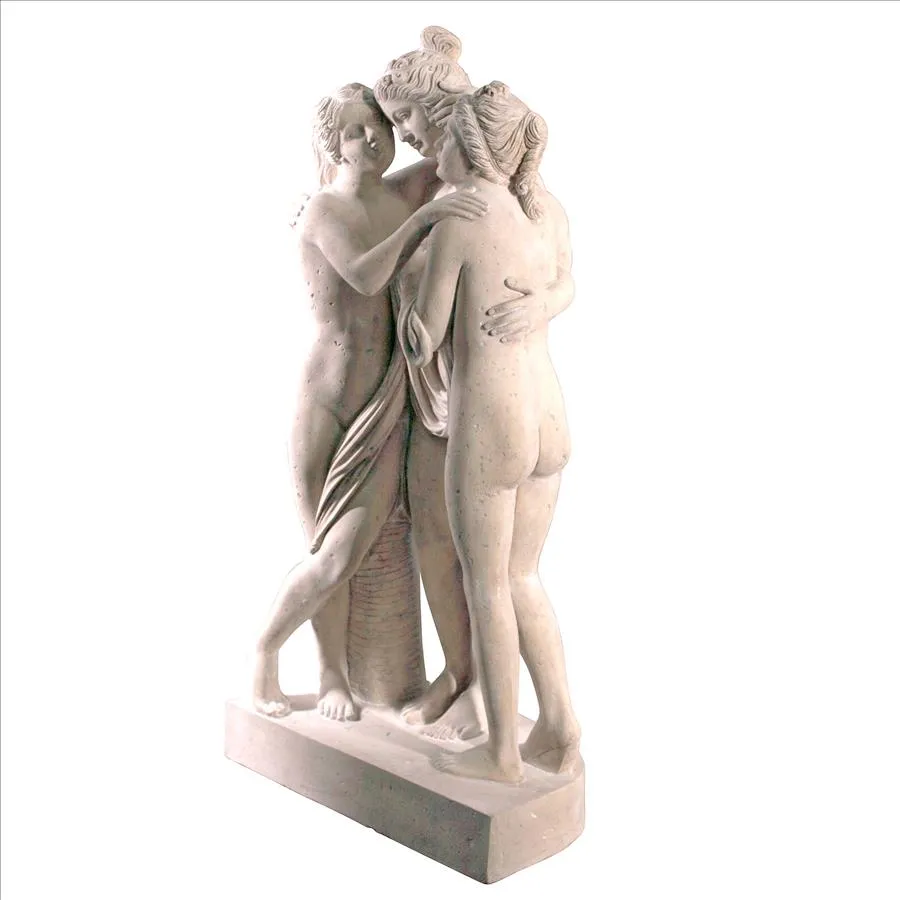 Design Toscano- The Three Graces Statue: Large