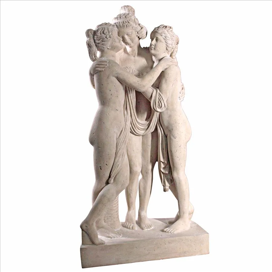 Design Toscano- The Three Graces Statue: Large