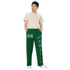 DJD PA- "It's A Philly (South) Thang" Unisex Wide-Leg Pants Green/Silver/White
