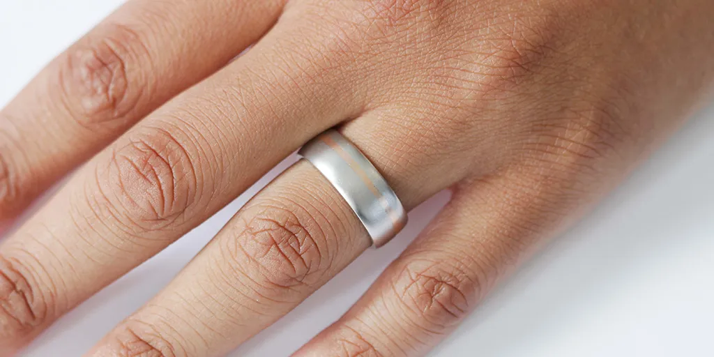 Dome Band / Wide Two Tone