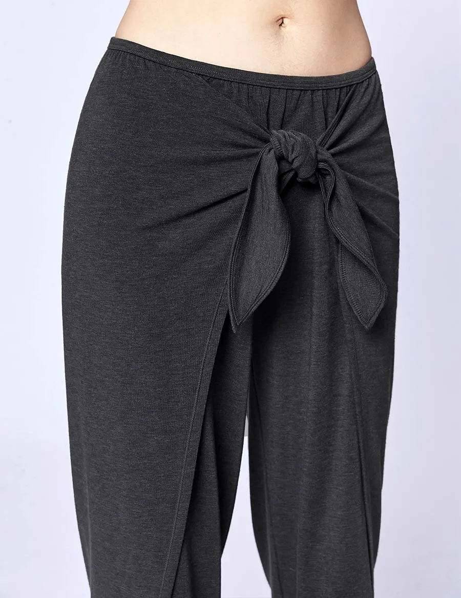 easyoga LA-VEDA Multipro Tranquiler Wide-leg Pants - M29 M-Mid Gray