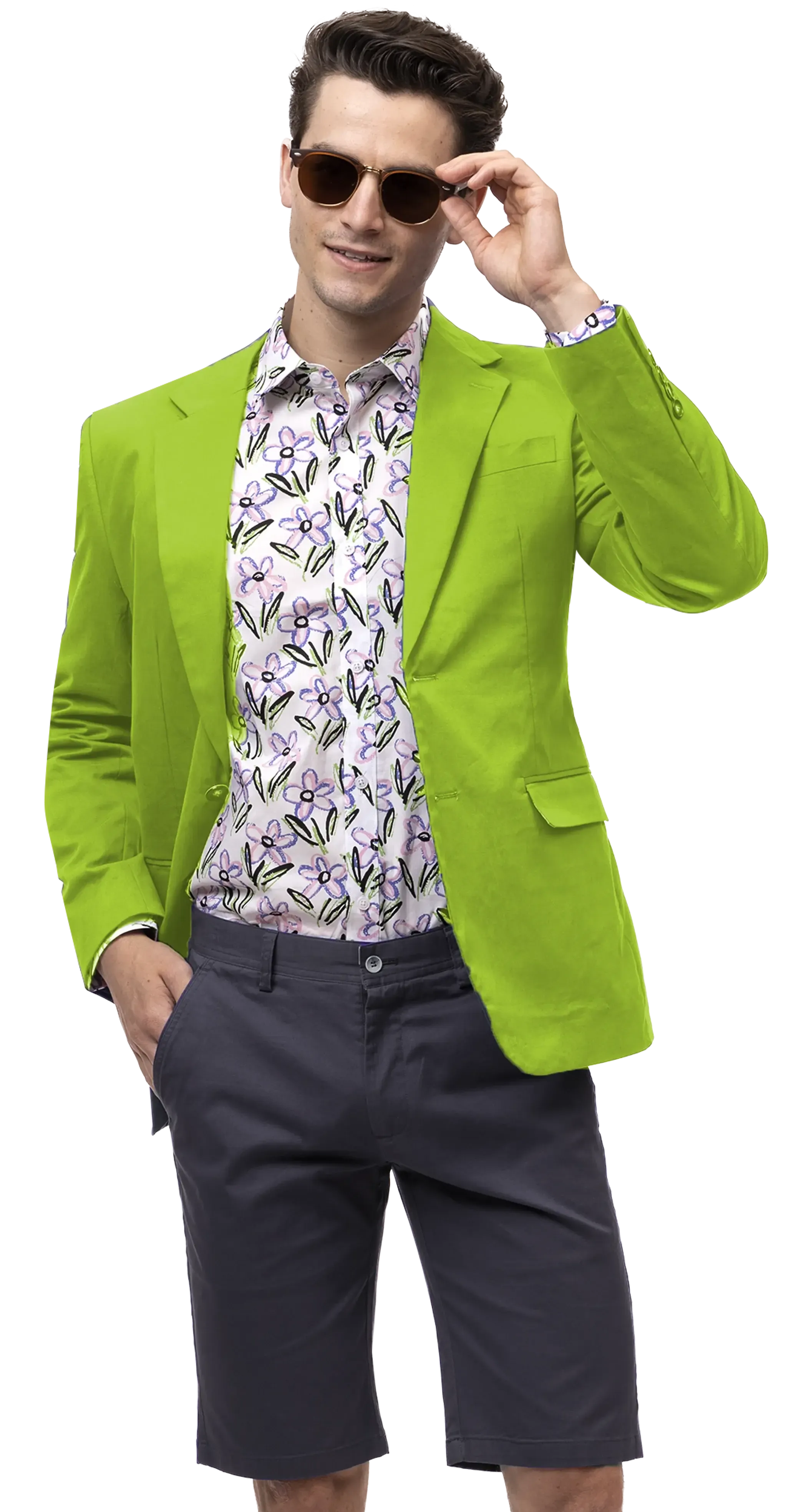 EJ Samuel CHJ01 Lime Chino Blazer