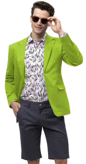 EJ Samuel CHJ01 Lime Chino Blazer