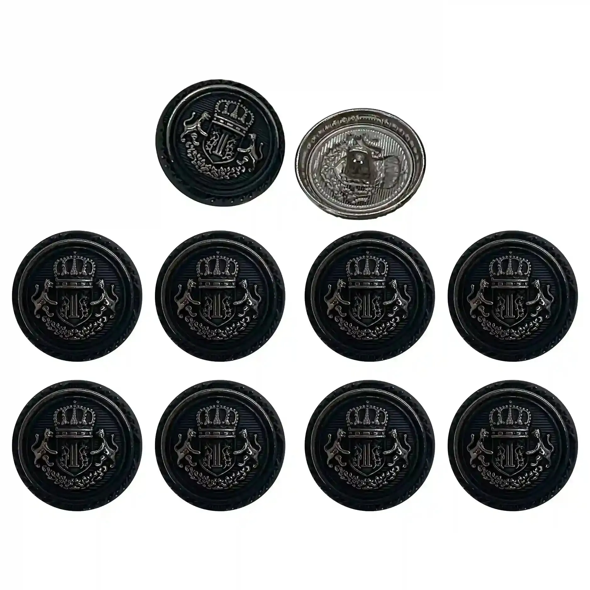 Elegant Anchor Style Metal Buttons