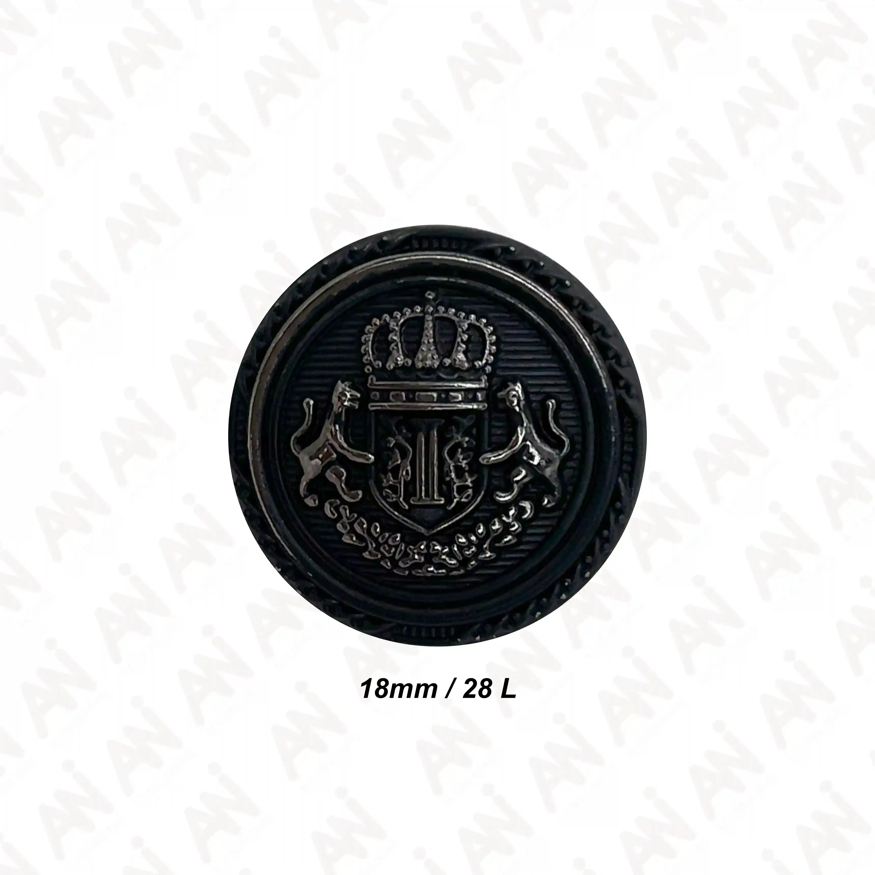 Elegant Anchor Style Metal Buttons