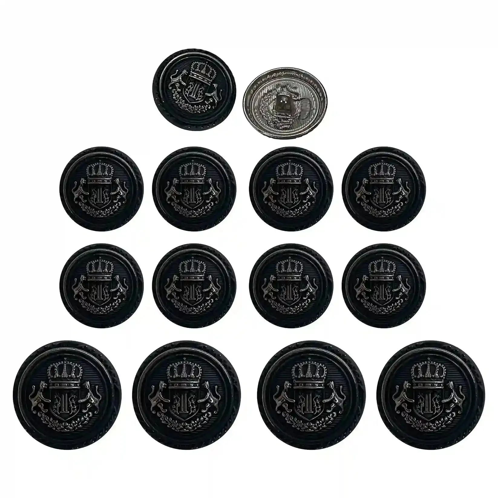 Elegant Anchor Style Metal Buttons