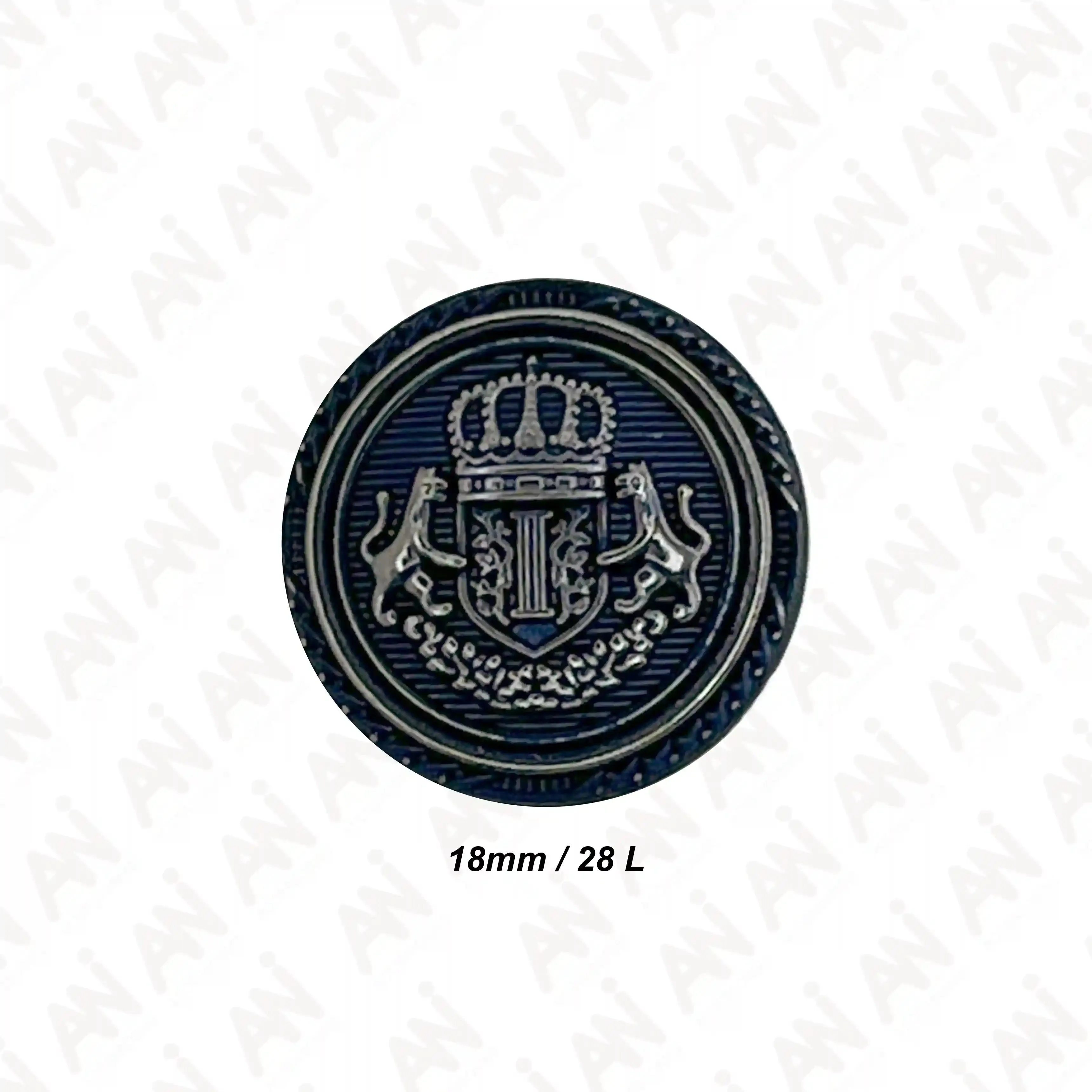 Elegant Anchor Style Metal Buttons