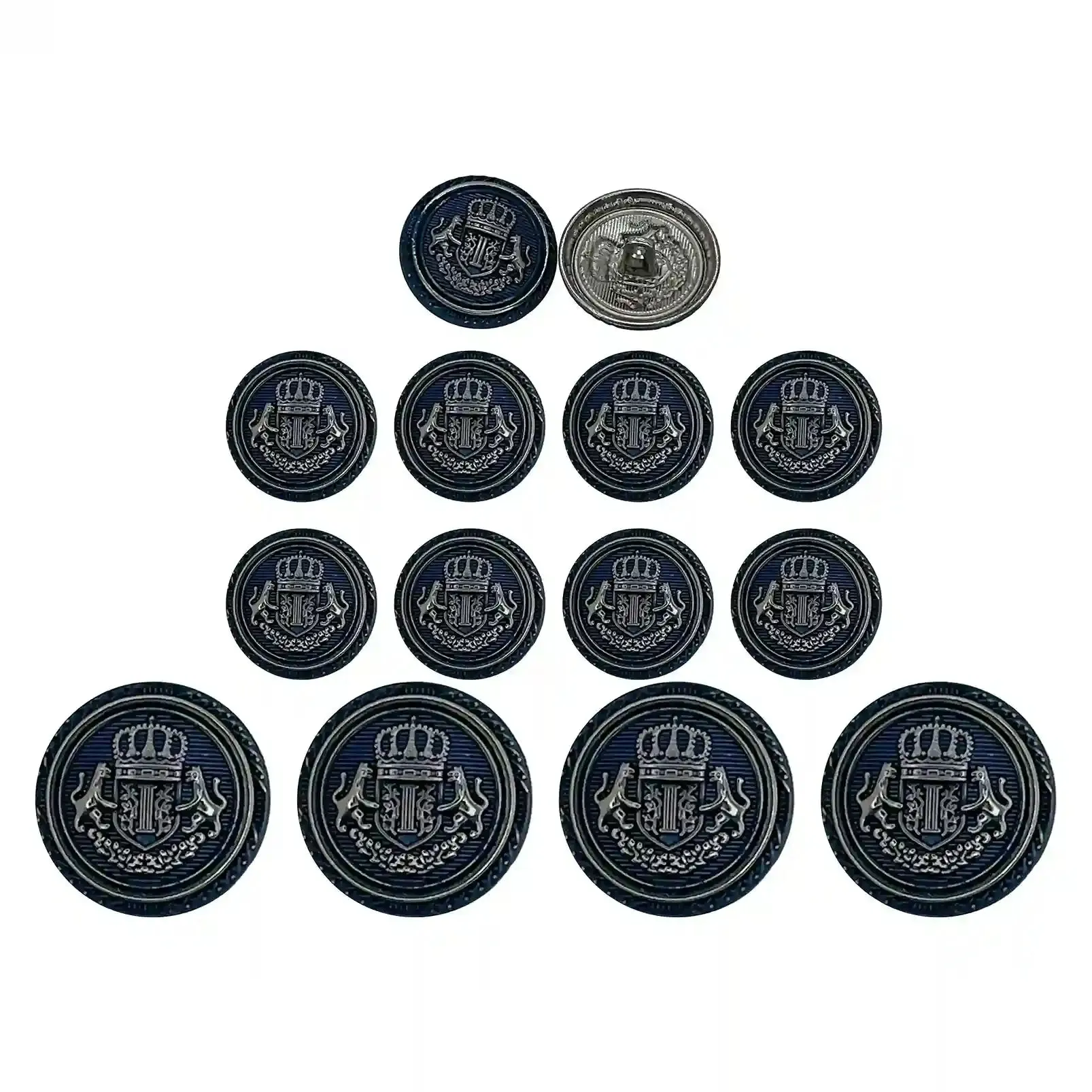 Elegant Anchor Style Metal Buttons