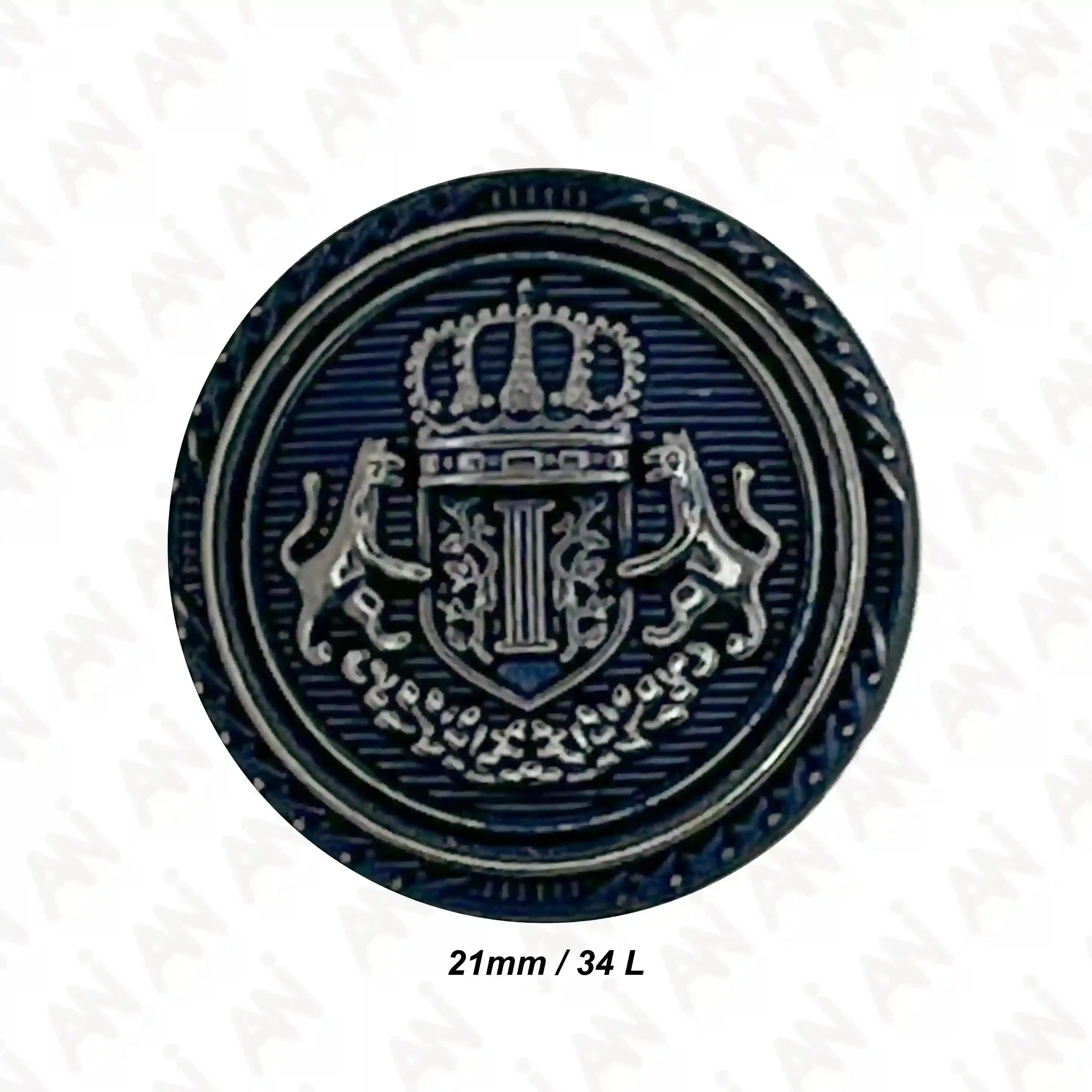 Elegant Anchor Style Metal Buttons