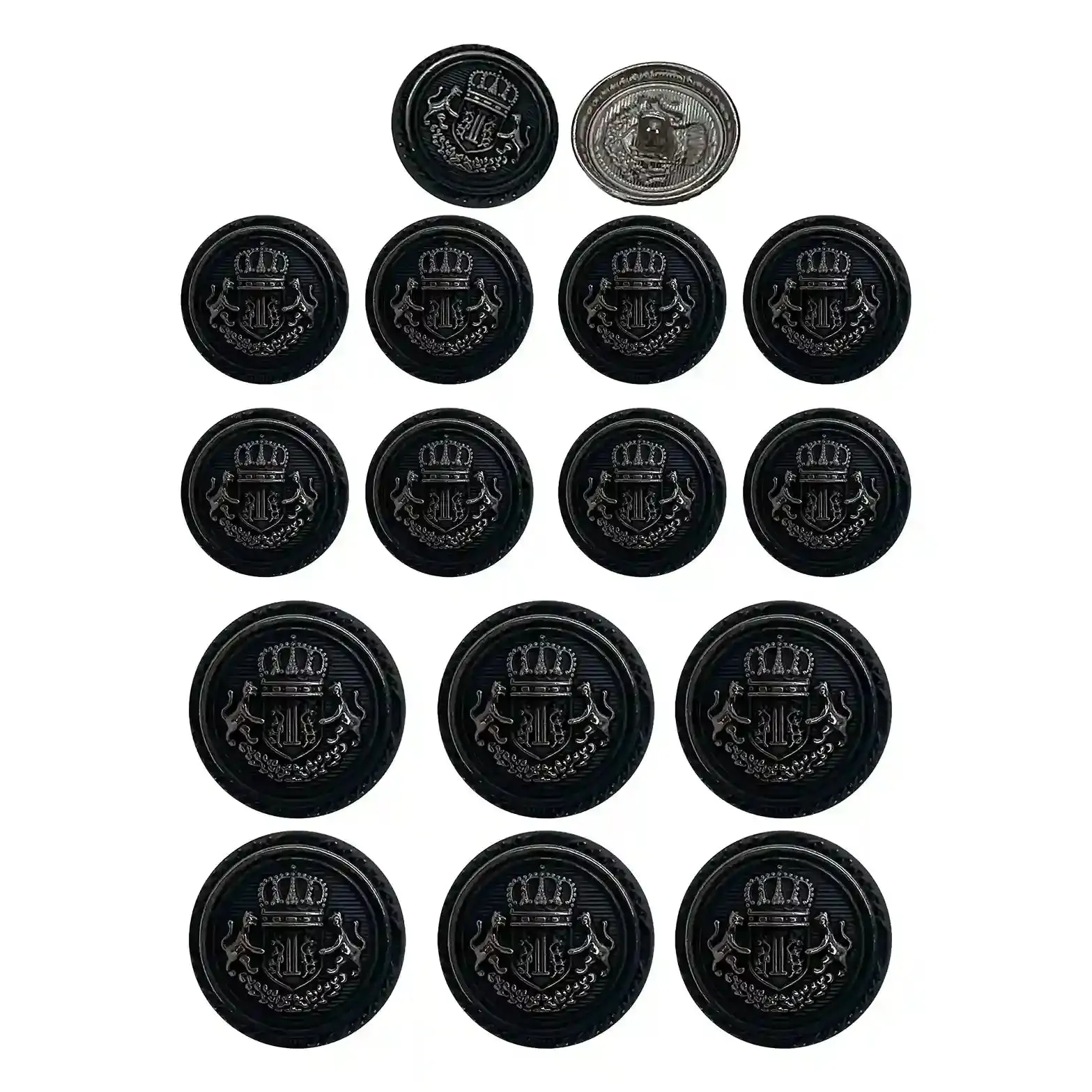 Elegant Anchor Style Metal Buttons