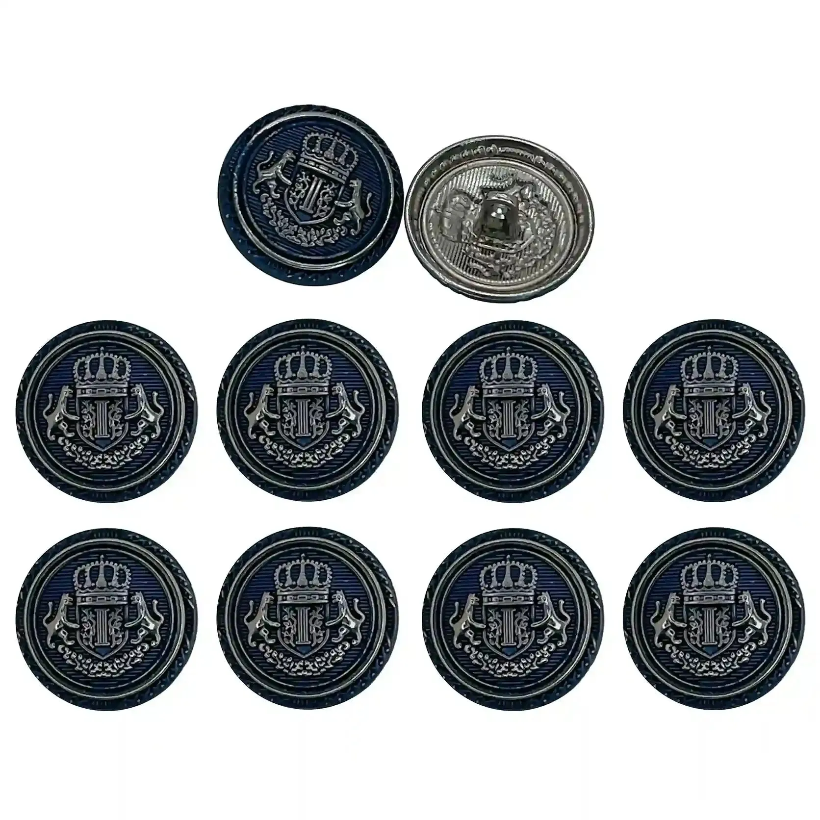 Elegant Anchor Style Metal Buttons
