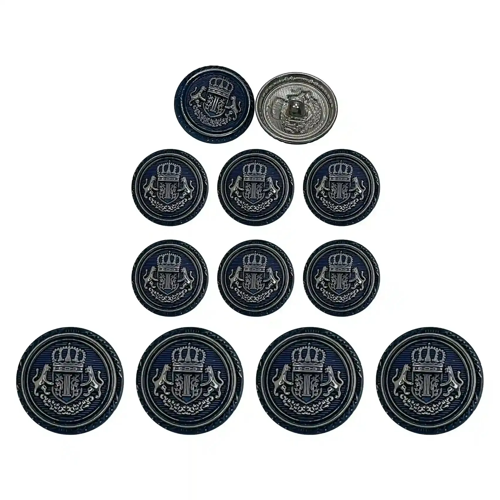 Elegant Anchor Style Metal Buttons