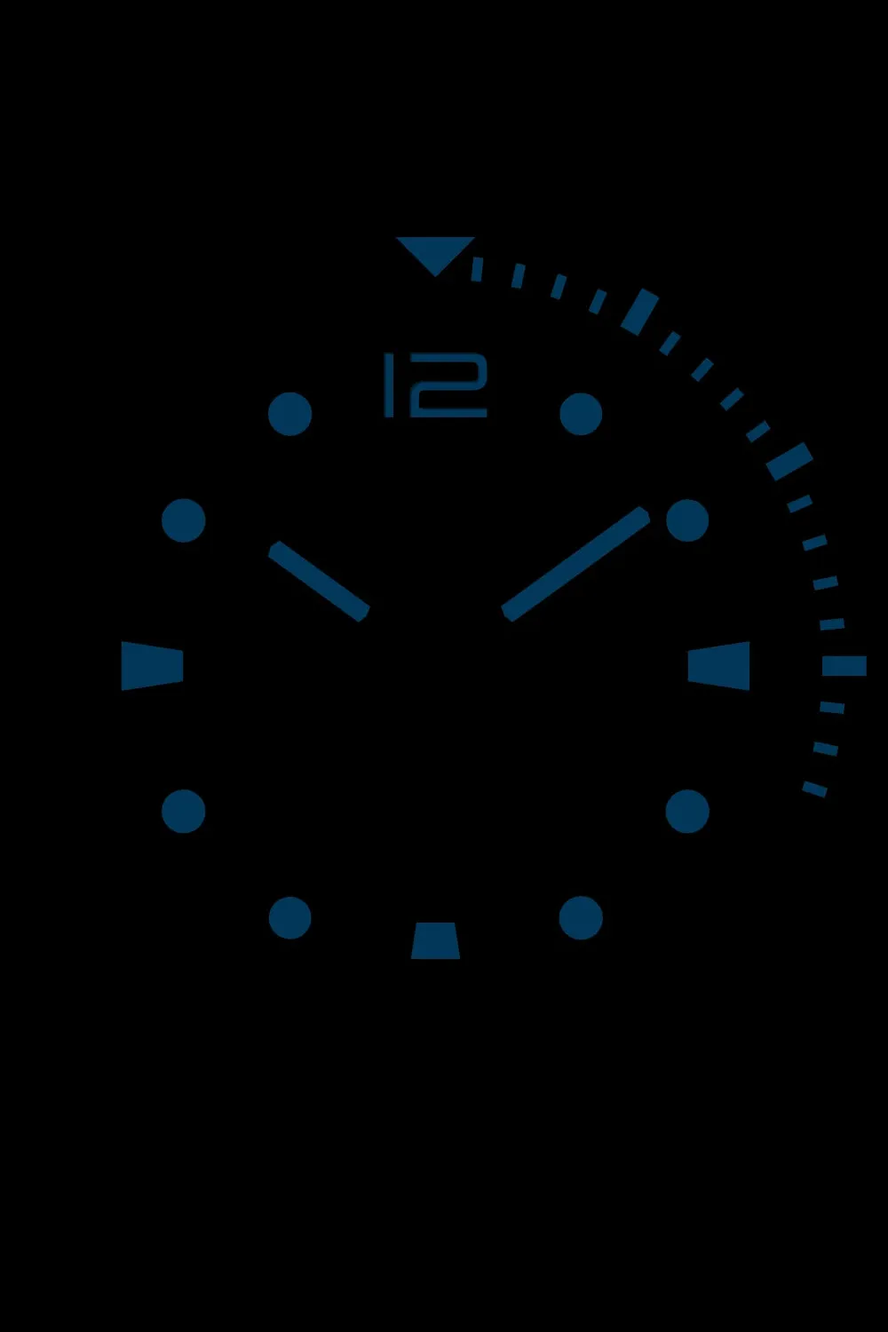 ELLIOT BROWN 929-006-R15 Bloxworth 44mm Gunemetal Stainless Steel Quartz Chronograph Watch - Cyan Rubber Strap