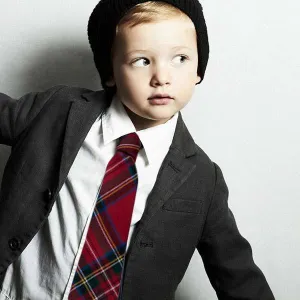 Elliott Modern Tartan Child's Neck Tie
