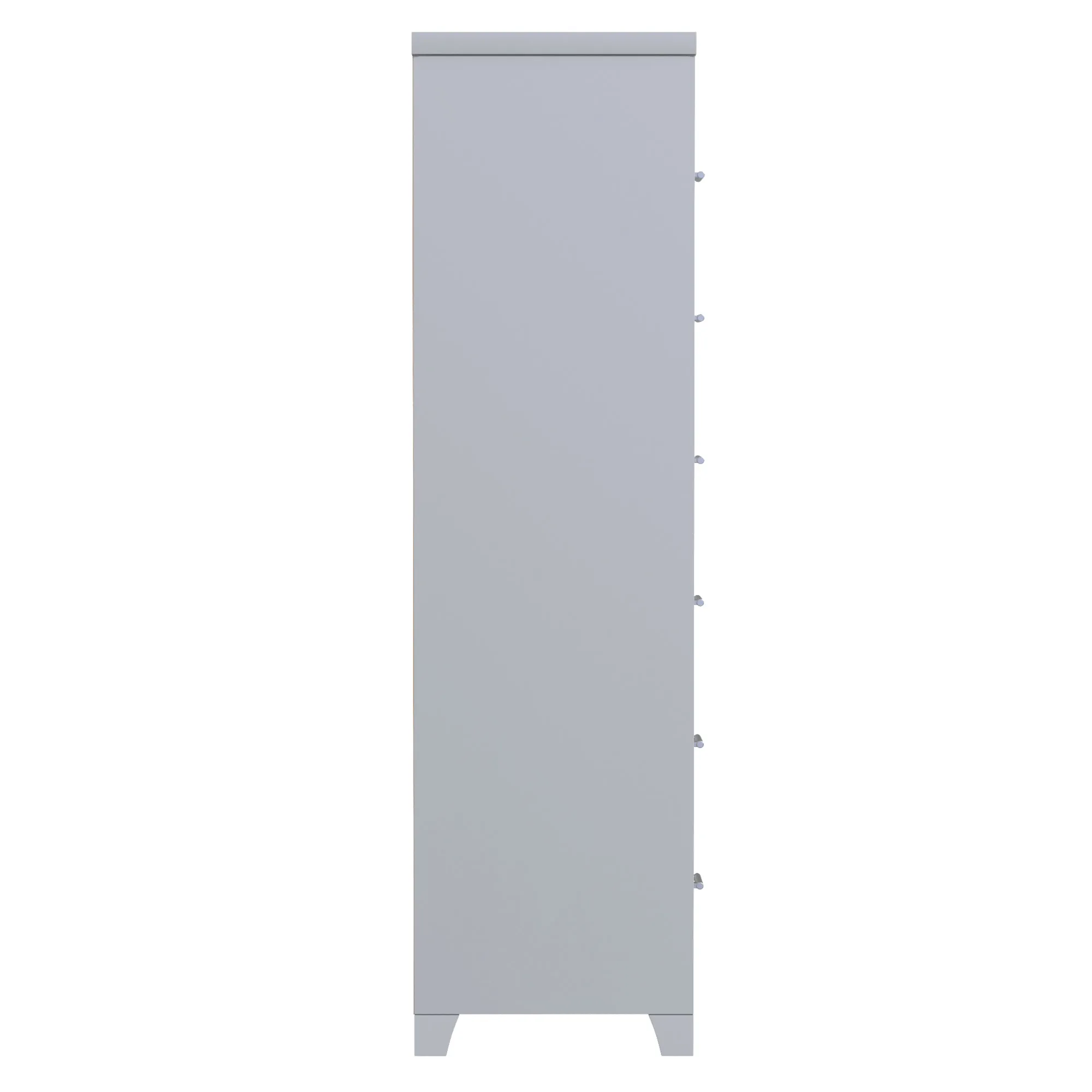 emma 6-drawer double dresser organization for home decoration, light grey