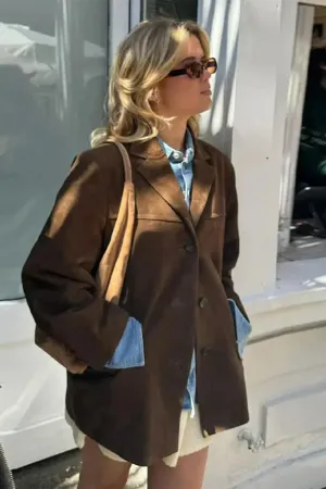 Emma® | Suede blazer
