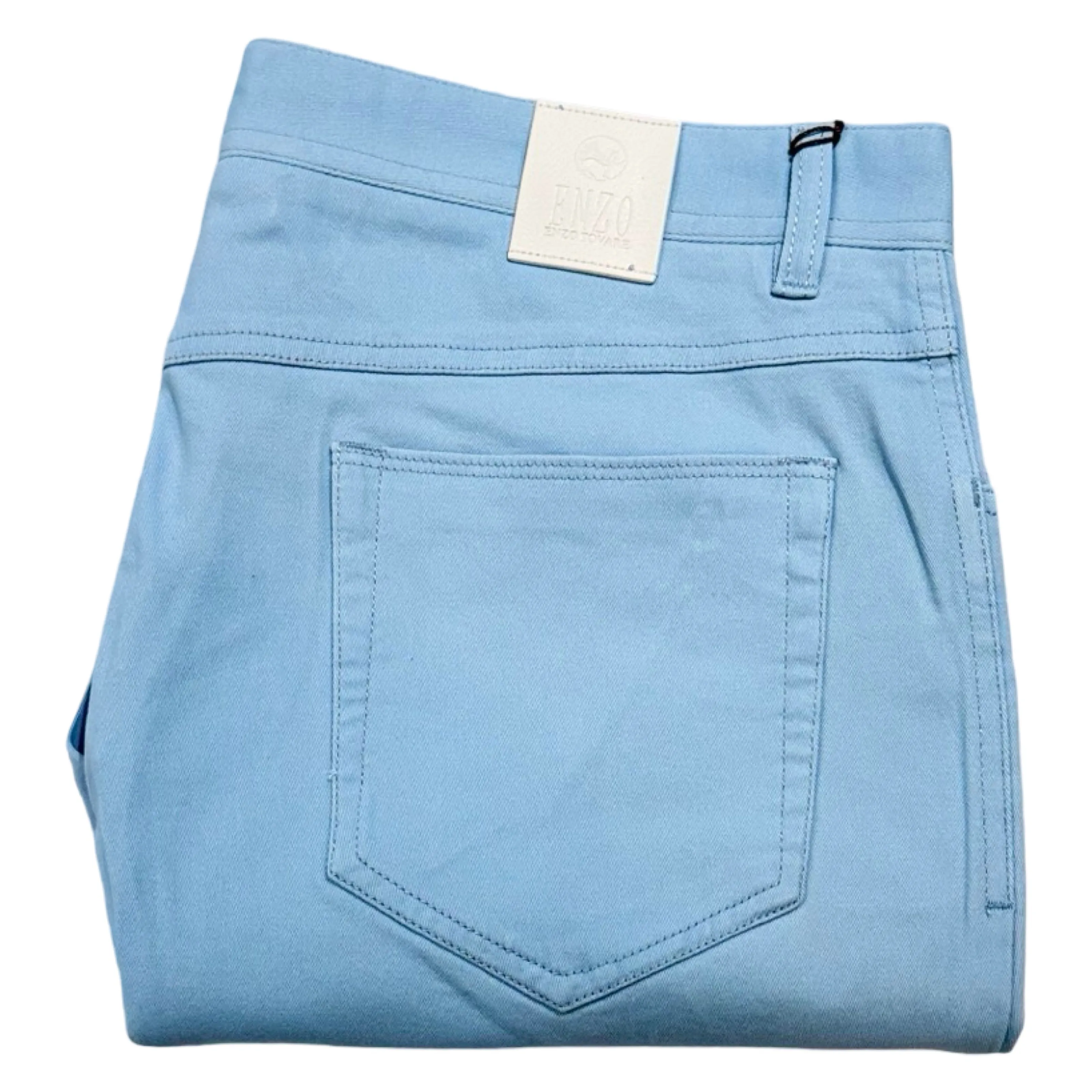 Enzo Alpha-431 Light Blue High End Pants