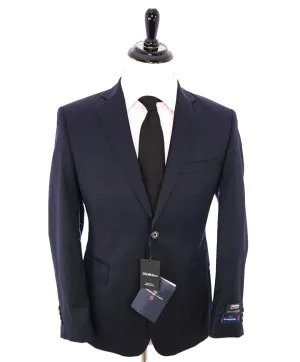 ERMENEGILDO ZEGNA - SAKS FIFTH AVENUE "Modern Fit" SILK BLEND Navy Suit - 44R