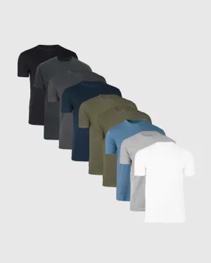 Essential Crew Neck T-Shirt 9-Pack