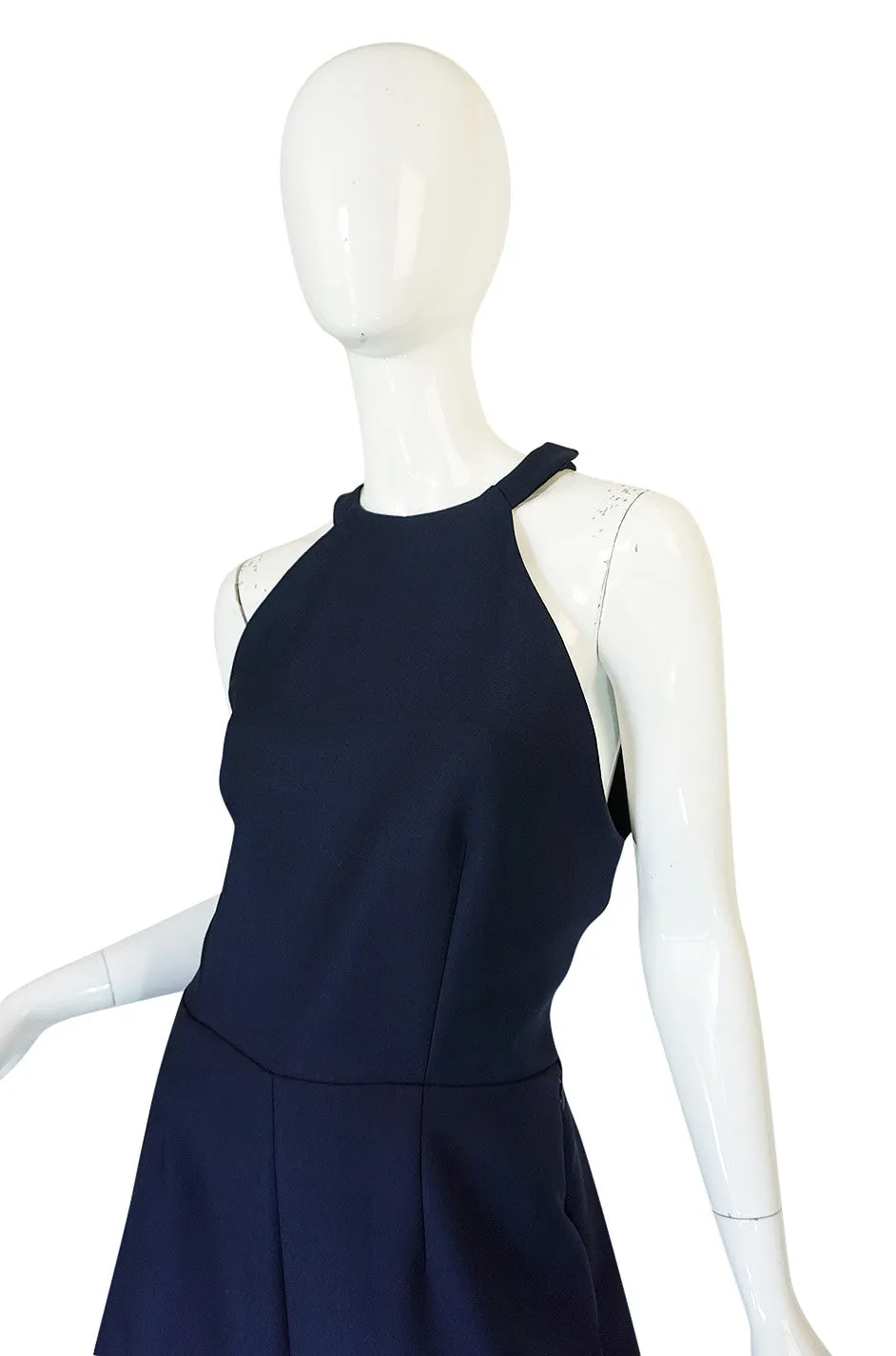 Fall 2014 Navy Rosie Assoulin Cut Out Wide Leg Jumpsuit
