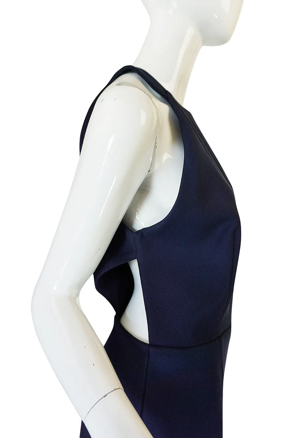 Fall 2014 Navy Rosie Assoulin Cut Out Wide Leg Jumpsuit