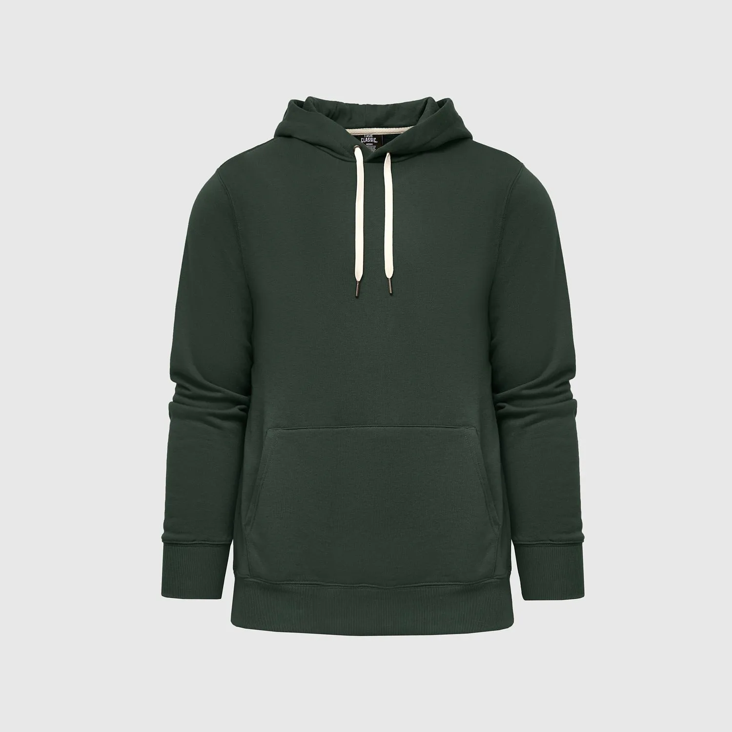 Fleece French Terry Pullover Hoodie