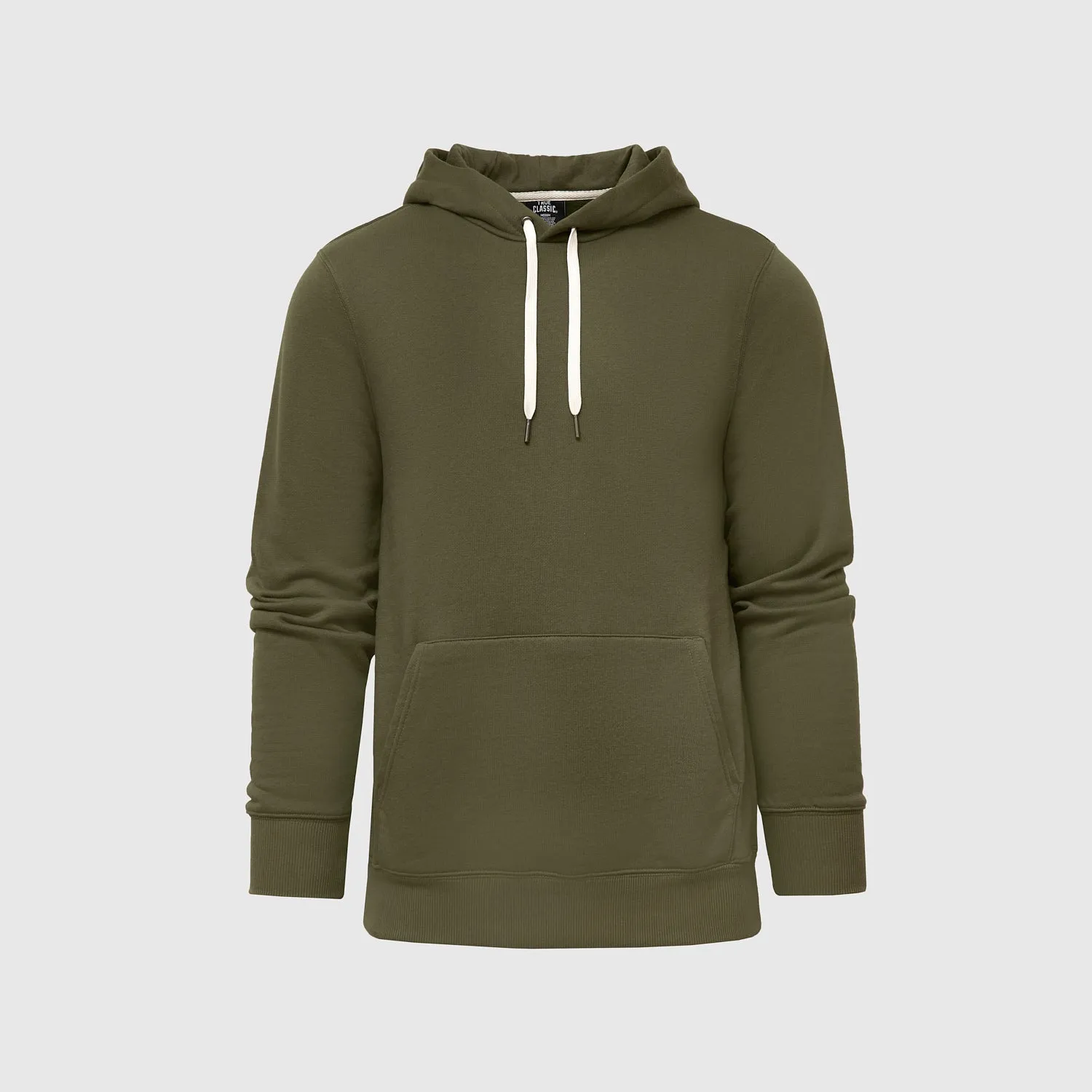 Fleece French Terry Pullover Hoodie