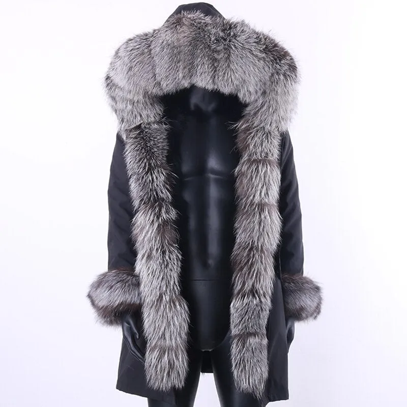 Fox Genuine Fur Parka "Rich"