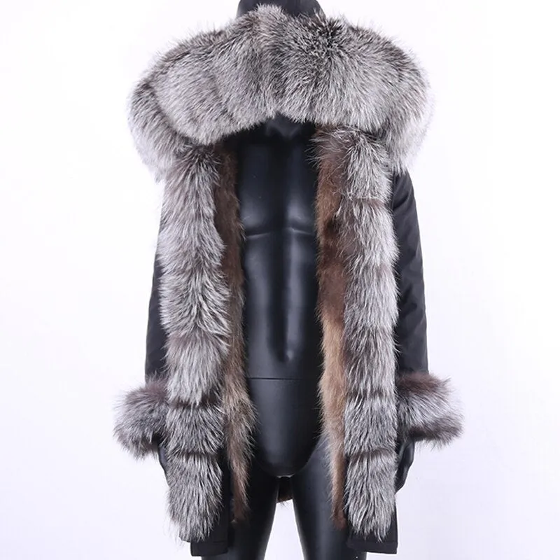Fox Genuine Fur Parka "Rich"