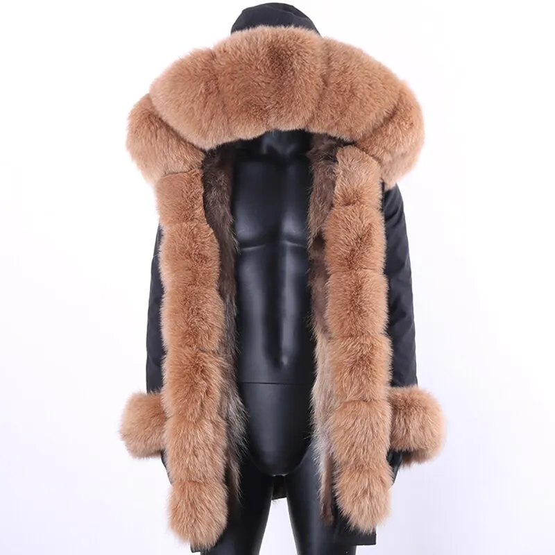 Fox Genuine Fur Parka "Rich"