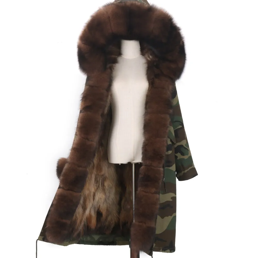 Fox Genuine Long Fur Parka "Rapper"