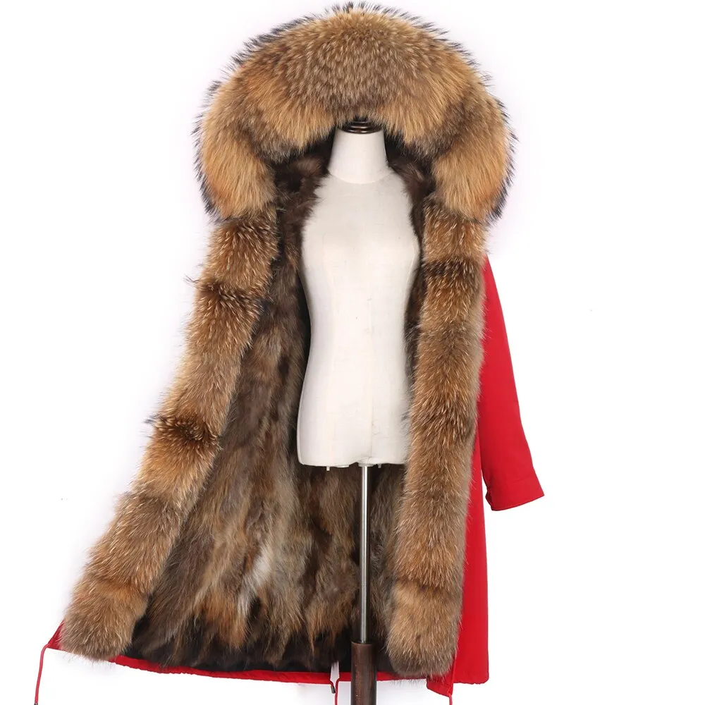 Fox Genuine Long Fur Parka "Rapper"