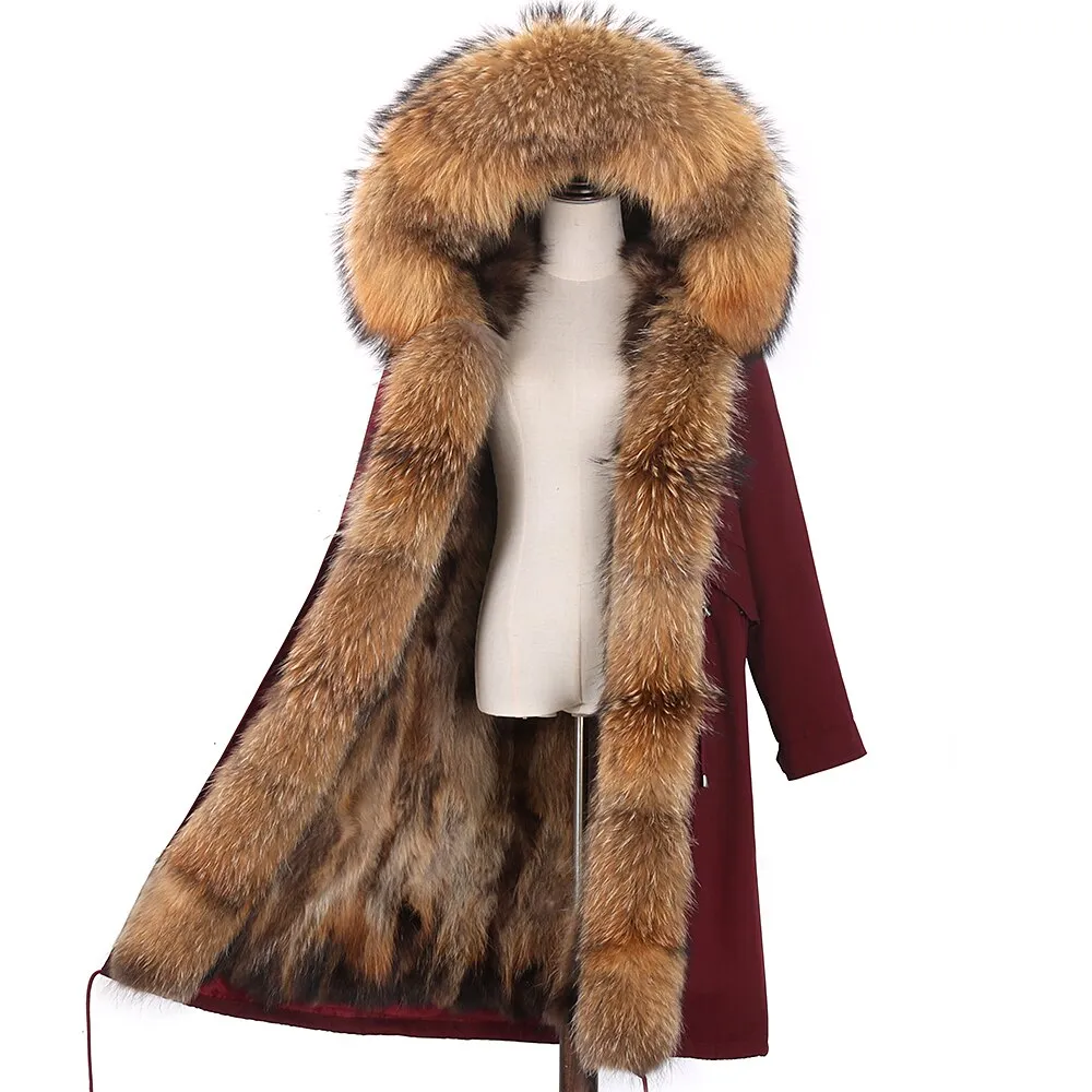 Fox Genuine Long Fur Parka "Rapper"