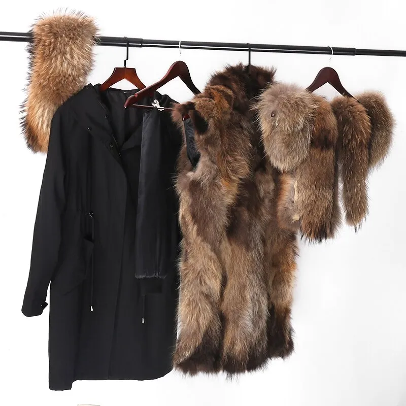 Fox Genuine Long Fur Parka "Rapper"