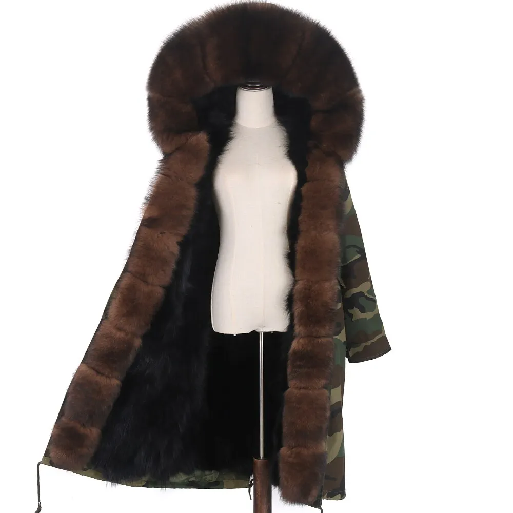 Fox Genuine Long Fur Parka "Rapper"