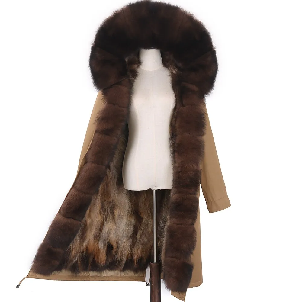 Fox Genuine Long Fur Parka "Rapper"