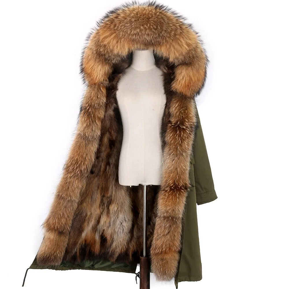 Fox Genuine Long Fur Parka "Rapper"