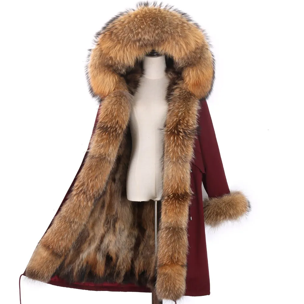 Fox Genuine Long Parka "FIre & Ice"