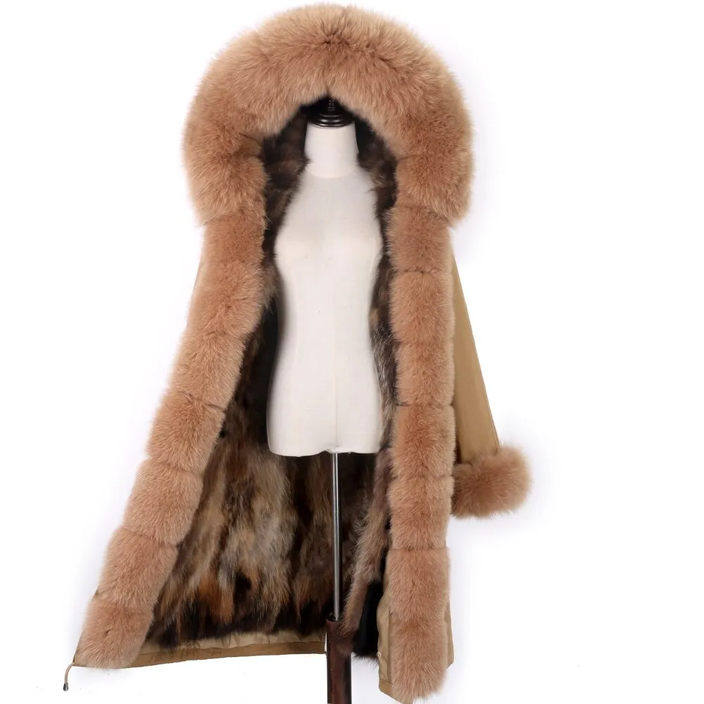 Fox Genuine Long Parka "FIre & Ice"