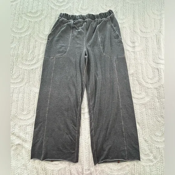 FREE PEOPLE Intimately Don't Wait Up Lounge Pants Black Medium NWOT FP-186