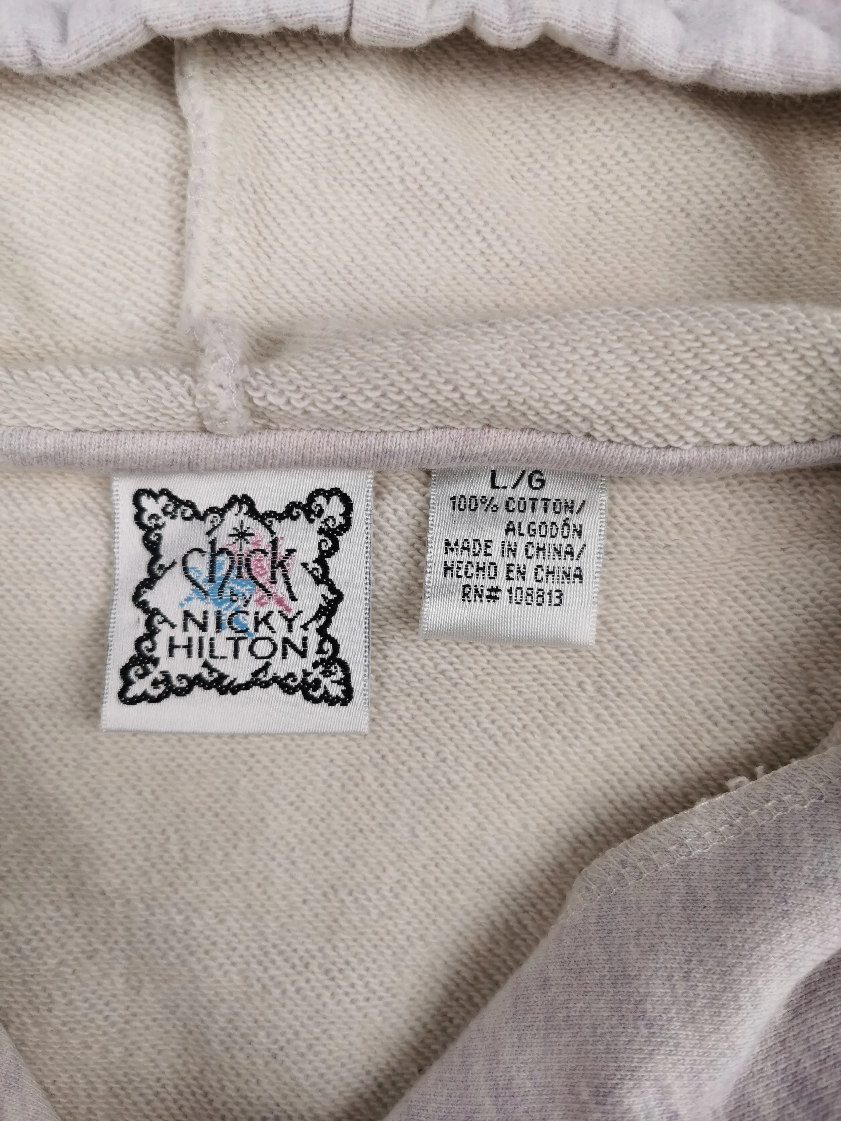 GIRL SIZE LARGE - CHICK BY NICKY HILTON, Cropped Hoodie EUC B29