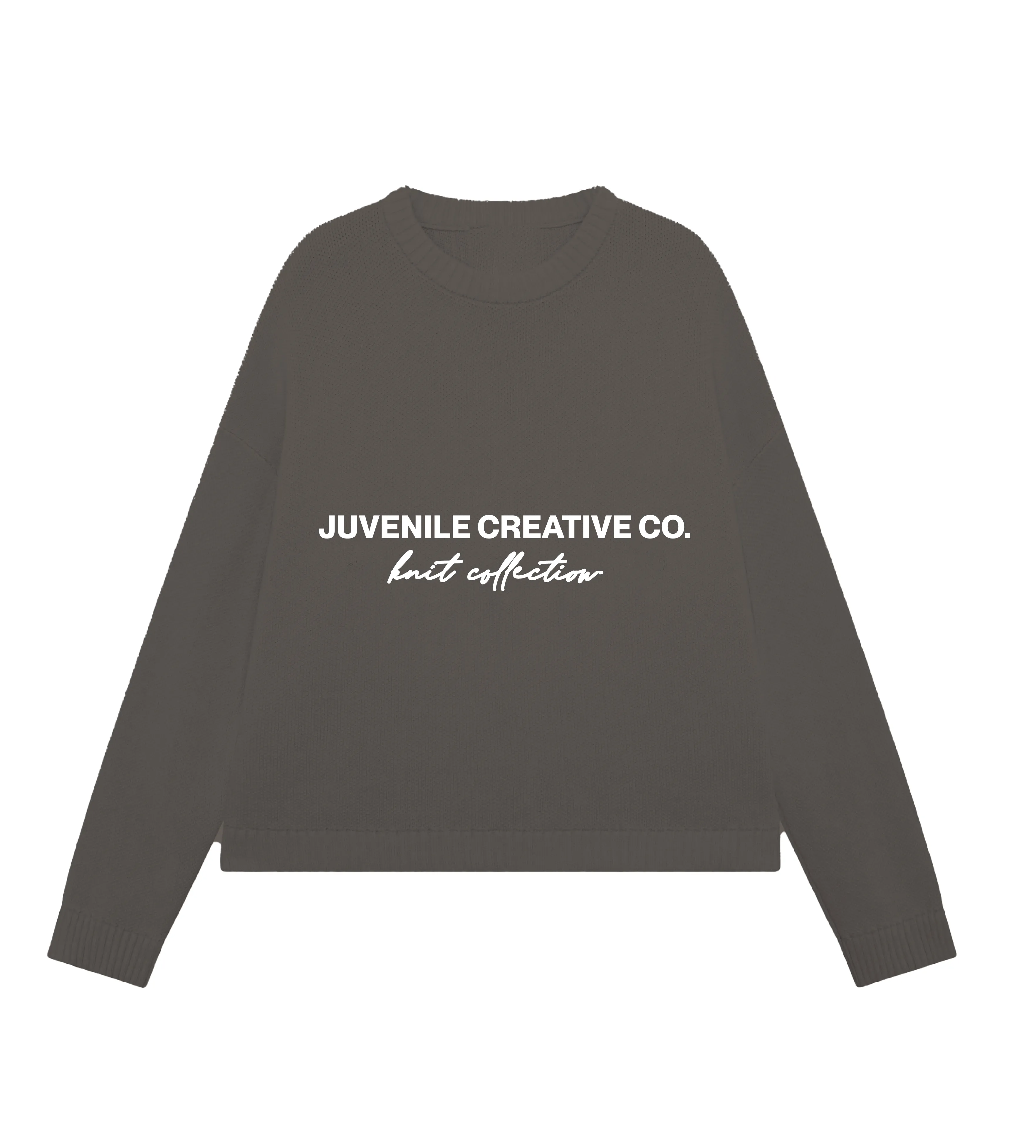 HAZEL BROWN KNIT SWEATER
