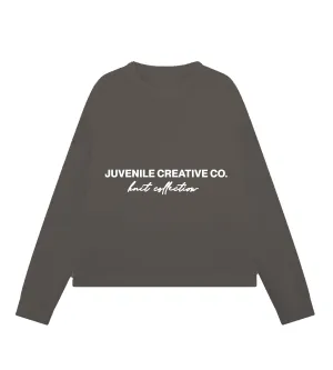 HAZEL BROWN KNIT SWEATER