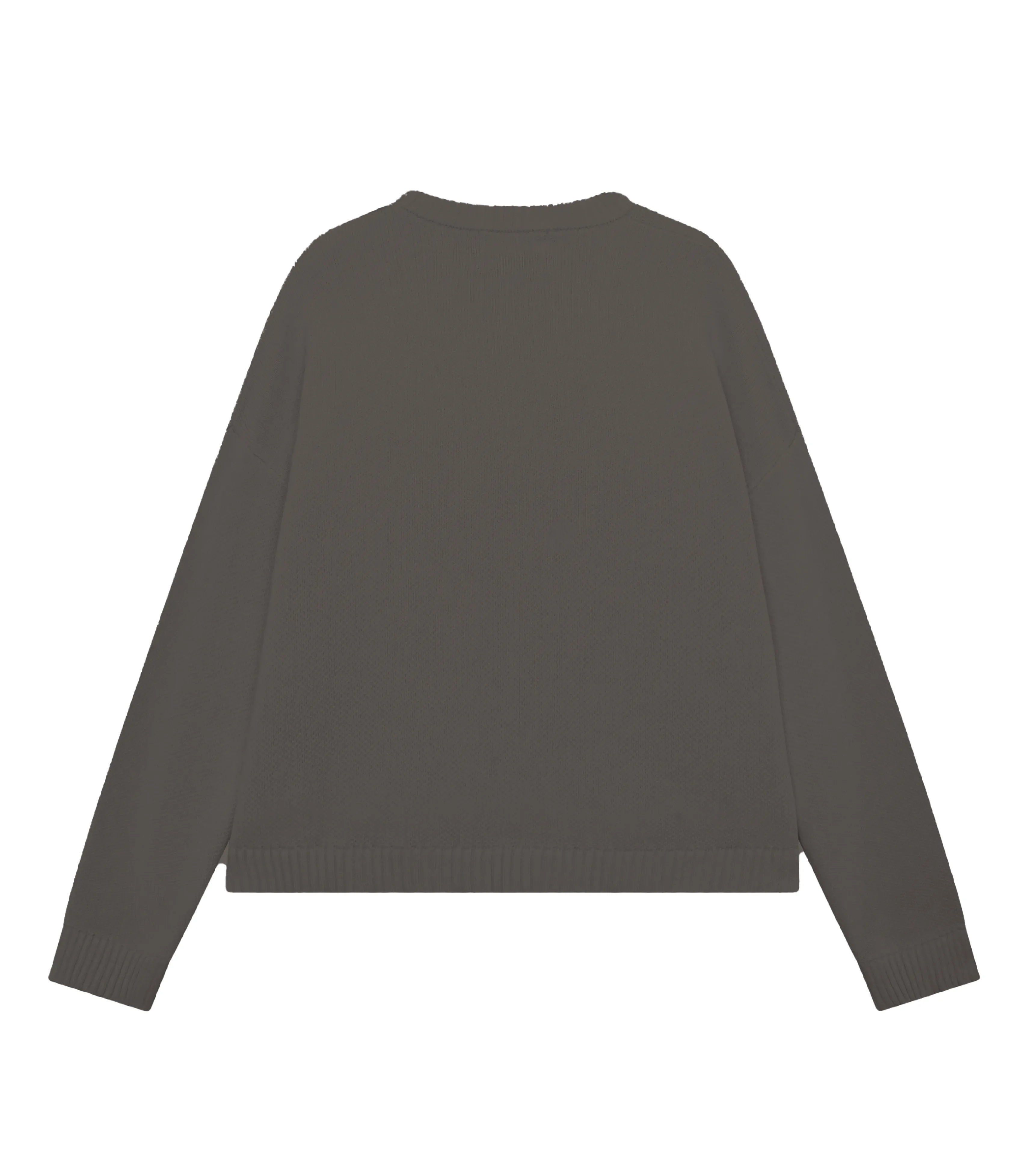 HAZEL BROWN KNIT SWEATER